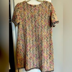 Zara Summer Knit Dress w Beaded Detail